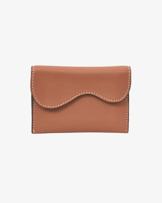 WALLET WAVE SOFT STRUCTURE - HUSH BROWN