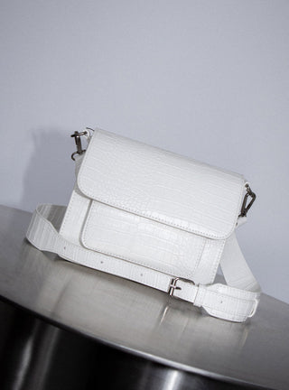 HVISK CAYMAN POCKET TRACE Crossbody 027 White