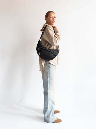 JADE MATTE TWILL - Black