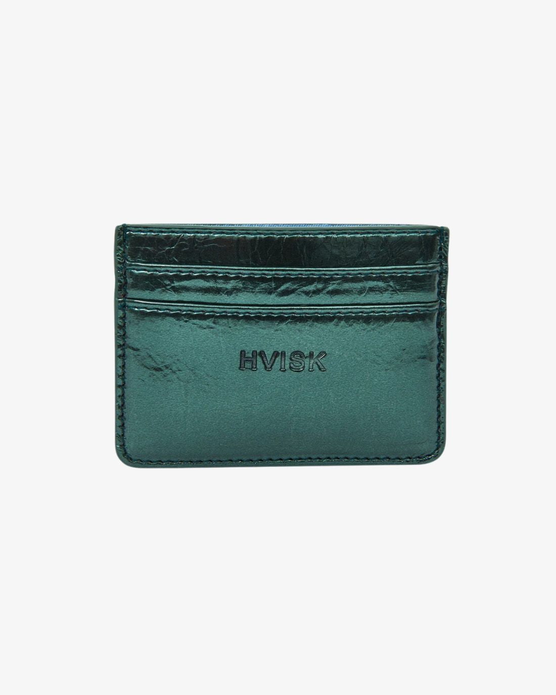 CARDHOLDER METALLIC STRUCTURE - SHEENY GREEN