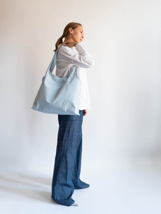 HVISK CARRY MATTE TWILL Tote Bag 457 Blue Sky