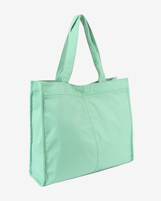 HVISK CRUISE MATTE TWILL Shopper 458 Mint Green