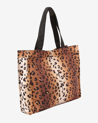 HVISK CRUISE TWILL PRINT Shopper 463 Leopard