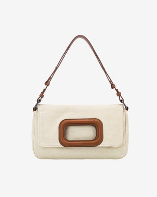 HVISK ESME DENIM Clutch 462 Pale Flax