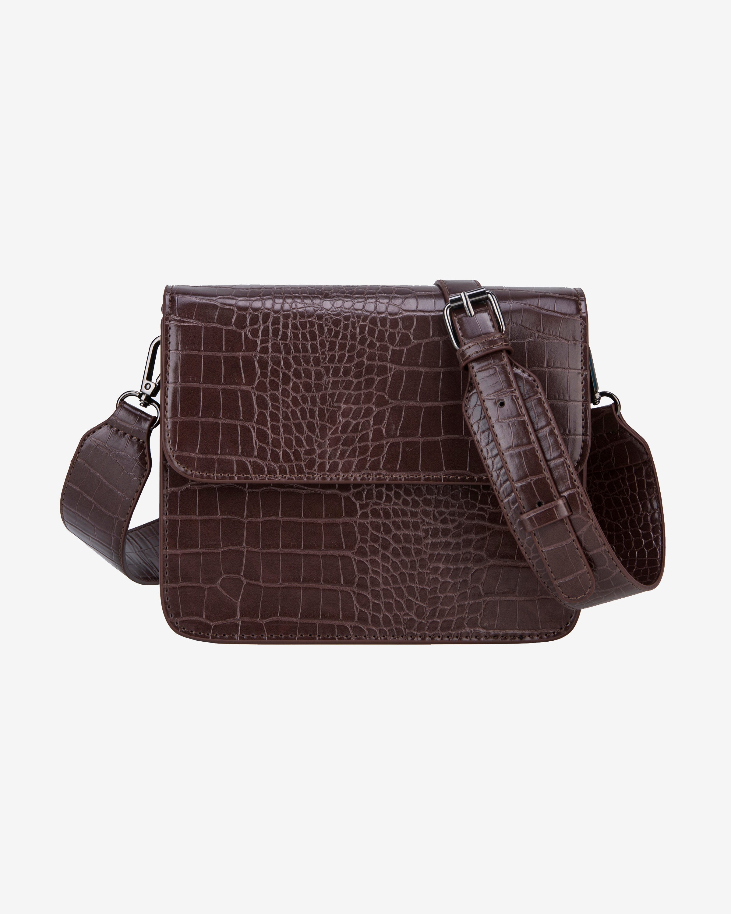 HVISK CAYMAN TRACE Crossbody 303 Chocolate Brown