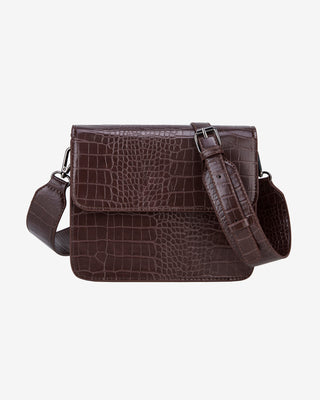 HVISK CAYMAN TRACE Crossbody 303 Chocolate Brown